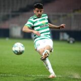 01.10.2020., stadion Bilino Polje, Zenica, Bosna i Hercegovina - Kvalifikacijska utakmica za UEFA Evropsku ligu. FK Sarajevo - FC Celtic Greg Taylor