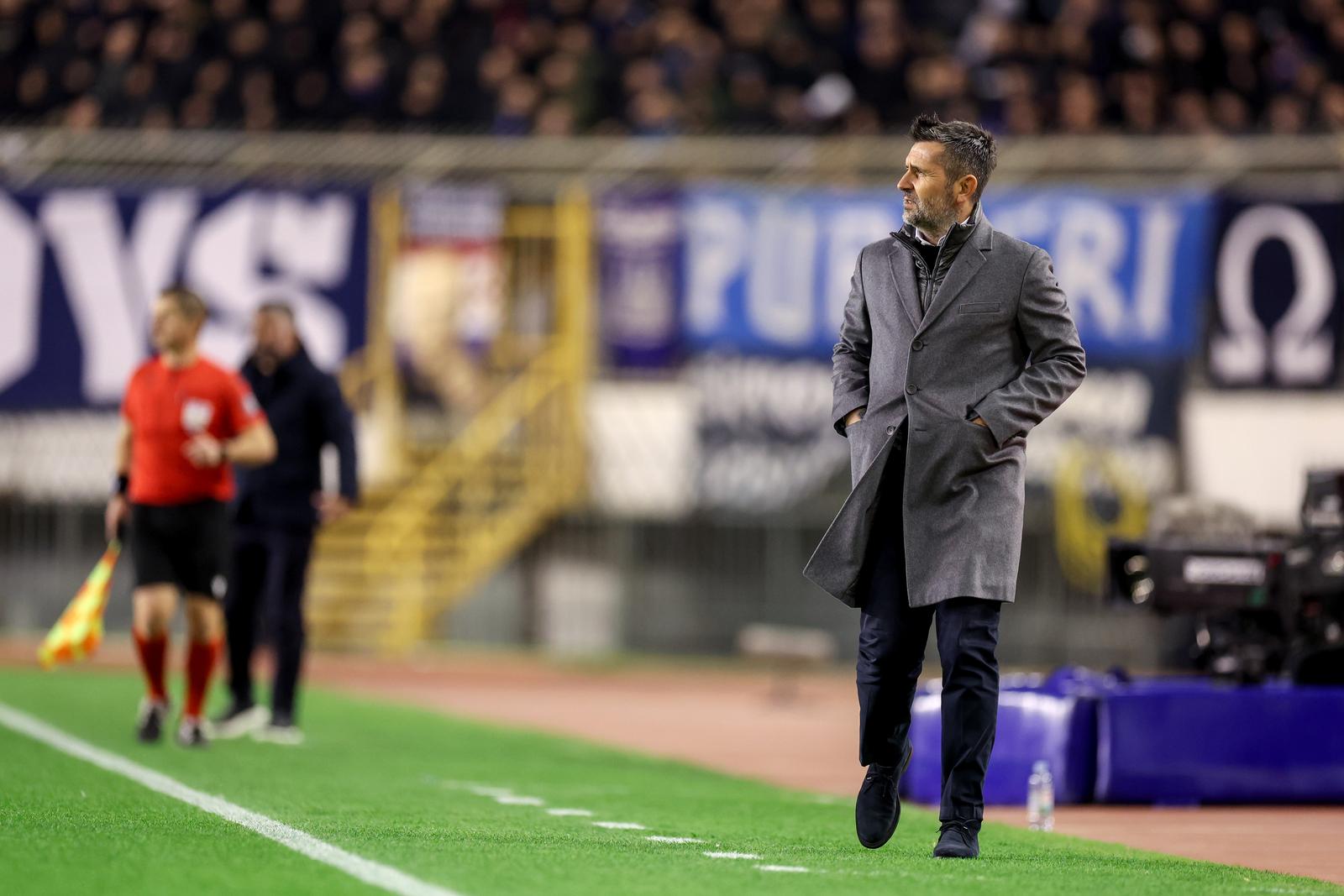 01.12.2024., Stadion Poljud, Split - 15. kolo SuperSport HNLa: HNK Hajduk - GNK Dinamo. Trener Dinama Nenad Bjelica. Photo: Matija Habljak/PIXSELL