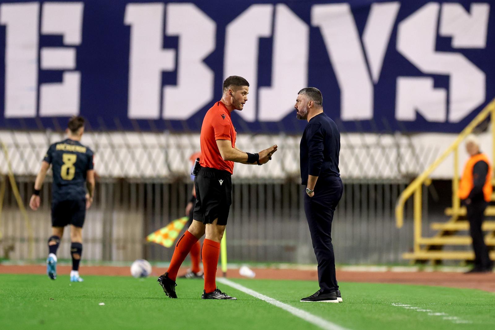 01.12.2024., Stadion Poljud, Split - 15. kolo SuperSport HNLa: HNK Hajduk - GNK Dinamo.  trener Hajduka Gennaro Gattuso. Photo: Matija Habljak/PIXSELL