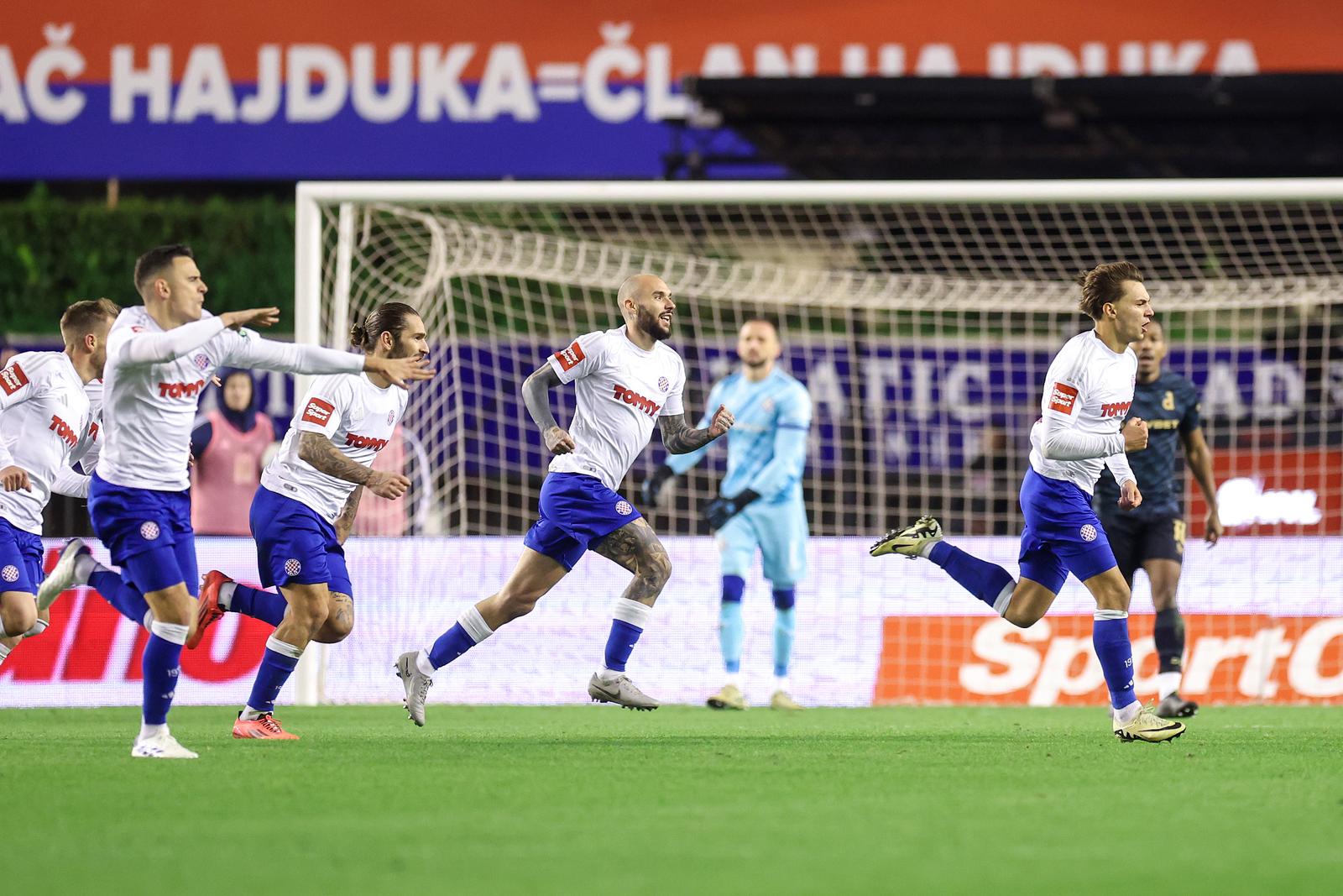 01.12.2024., Stadion Poljud, Split - 15. kolo SuperSport HNLa: HNK Hajduk - GNK Dinamo. Photo: Matija Habljak/PIXSELL