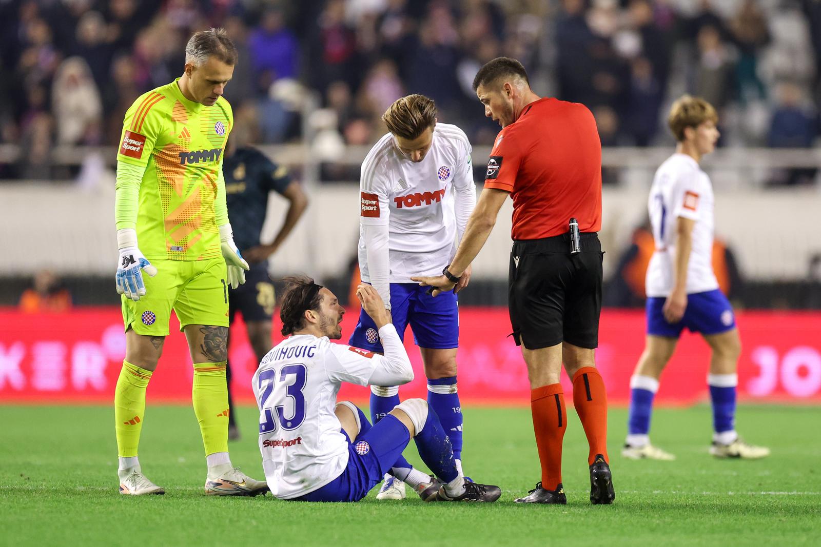 01.12.2024., Stadion Poljud, Split - 15. kolo SuperSport HNLa: HNK Hajduk - GNK Dinamo. Photo: Matija Habljak/PIXSELL