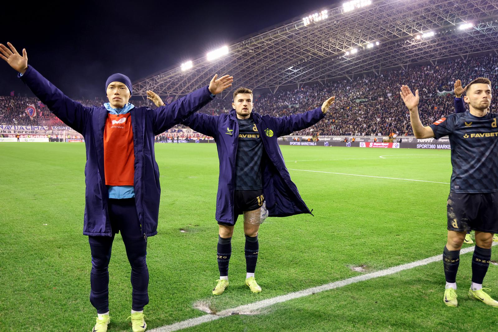 01.12.2024., Split - Stadion Poljud - SuperSport HNL, 15. kolo, HNK Hajduk - GNK Dinamo Photo: Sime Zelic/PIXSELL