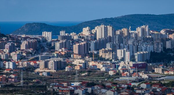 03.03.2024., Mravince - Pogled na Split. Photo: Zvonimir Barisin/PIXSELL