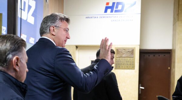 03.12.2024., Zagreb - Sjednica Predsjednistva HDZ-a. Andrej Plenkovic. Photo: Matija Habljak/PIXSELL