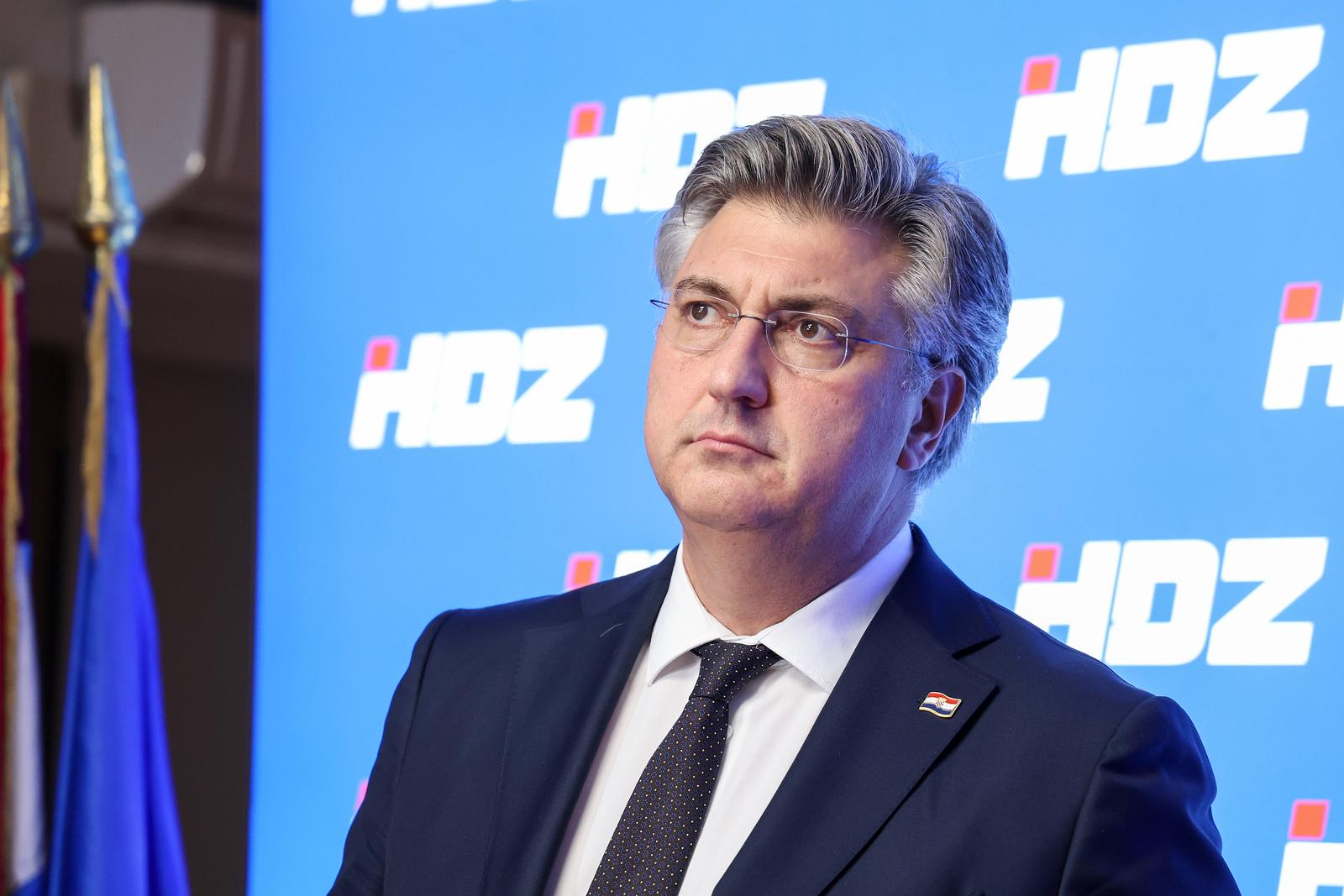 03.12.2024., Zagreb - Sjednica Predsjednistva HDZ-a. Andrej Plenkovic. Photo: Matija Habljak/PIXSELL