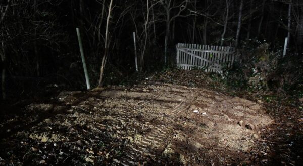 03.12.2024., Varazdin - U opcini Ljubescica u dvoristu obiteljske kuce pronadjena su zakopana tijela dvije bebe. Roditelji su u pritvoru, a ocevid je u tijeku. Photo: Josip Mikacic/PIXSELL