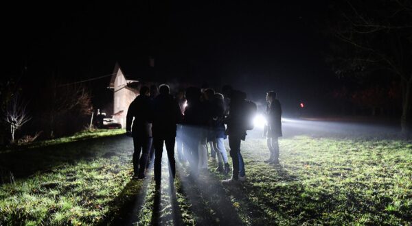 03.12.2024., Varazdin - U opcini Ljubescica u dvoristu obiteljske kuce pronadjena su zakopana tijela dvije bebe. Roditelji su u pritvoru, a ocevid je u tijeku. Photo: Josip Mikacic/PIXSELL