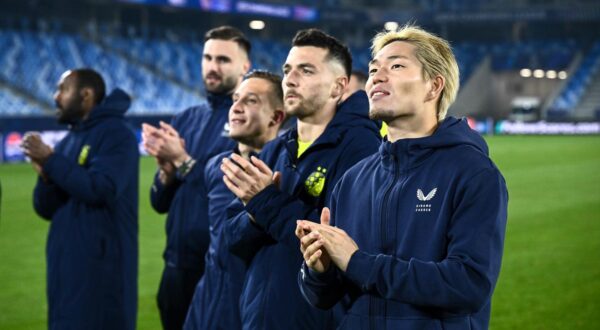 05.11.2024., stadion Tehelne pole, Bratislava, Slovacka - UEFA Liga prvaka, grupna faza, 4. kolo, SK Slovan Bratislava - GNK Dinamo. Takuya Ogiwara Photo: Marko Lukunic/PIXSELL