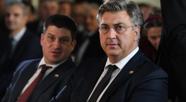 05.12.2024., Sibenik - Predsjednik Vlade Andrej Plenkovic sudjelovao na na svecanoj akademiji Dana pomorstva i unutarnje plovidbe. Photo: Hrvoje Jelavic/PIXSELL