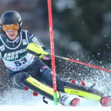 06.01.2021., Zagreb - Druga voznja muskog slaloma Audi FIS Svjetskog skijaskog kupa Snow Queen Trophy. Samuel Kolega Photo: Luka Stanzl/PIXSELL