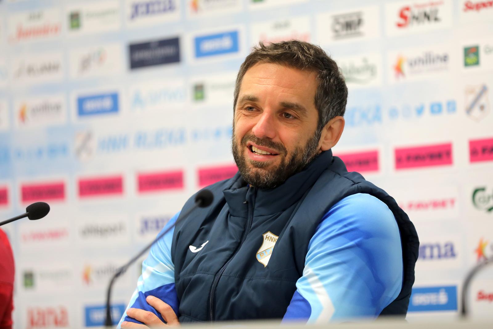 06.12.2024., Rijeka - Trener HNK Rijeka Radomir Djalovic na konferenciji za medije u press centru stadiona HNK Rijeka uoci utakmice 16. SuperSport HNK-a izmedju Sibenika i Rijeke. Photo: Goran Kovacic/PIXSELL