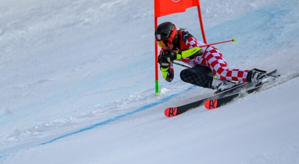 07.02.2022., Peking, Kina - Zimske olimpijske igre 2022. Veleslalom, prva voznja. Zrinka Ljutic. Photo: Jaki Franja/PIXSELL