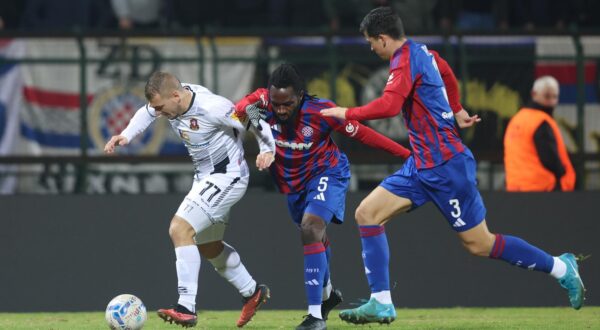 07.12.2024., Gradski stadion, Velika Gorica - SuperSport HNL, 16. kolo, HNK Gorica - HNK Hajduk. Photo: Sanjin Strukic/PIXSELL