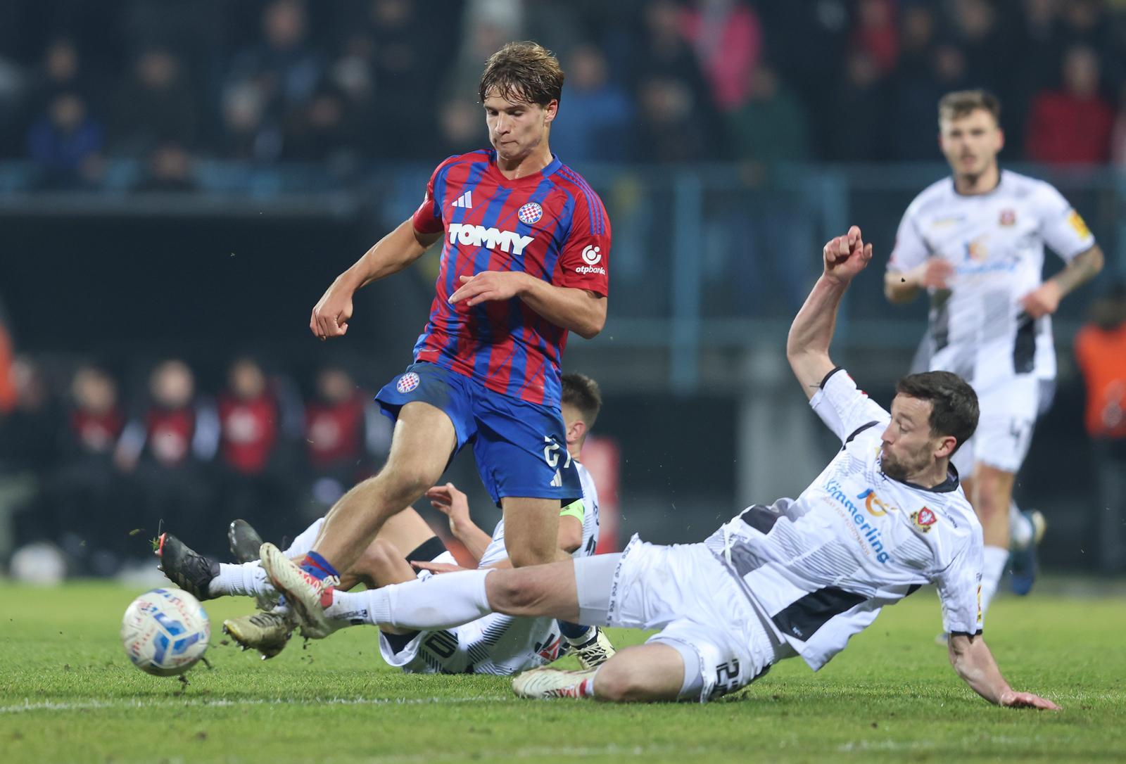 07.12.2024., Gradski stadion, Velika Gorica - SuperSport HNL, 16. kolo, HNK Gorica - HNK Hajduk. Photo: Sanjin Strukic/PIXSELL