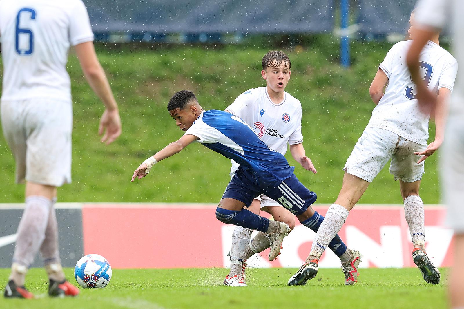 08.05.2024., SC Rudes, Zagreb - Hrvatski nogometni kup, finale, pioniri, GNK Dinamo - HNK Hajduk. Rafael Cirino Gome Photo: Goran Stanzl/PIXSELL