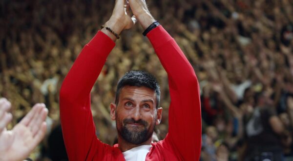 07, November, 2024, Belgrade - The match of the eighth round of the Turkish Airlines Euroleague between KK Crvena zvezda MeridianBet and KK Alba Berlin was played in the Aleksandar Nikolic hall. Novak Djokovic. Photo: Bane T. Stojanovic/ATAImages

07, novembar, 2024, Beograd - Utakmica osmog kola Turkish Airlines Evrolige izmedju KK Crvena zvezda MeridianBet i KK Alba Berlin digrana je u hali Aleksandar Nikolic. Photo: Bane T. Stojanovic/ATAImages Photo: Bane T. Stojanovic/ATA Images/PI/PIXSELL