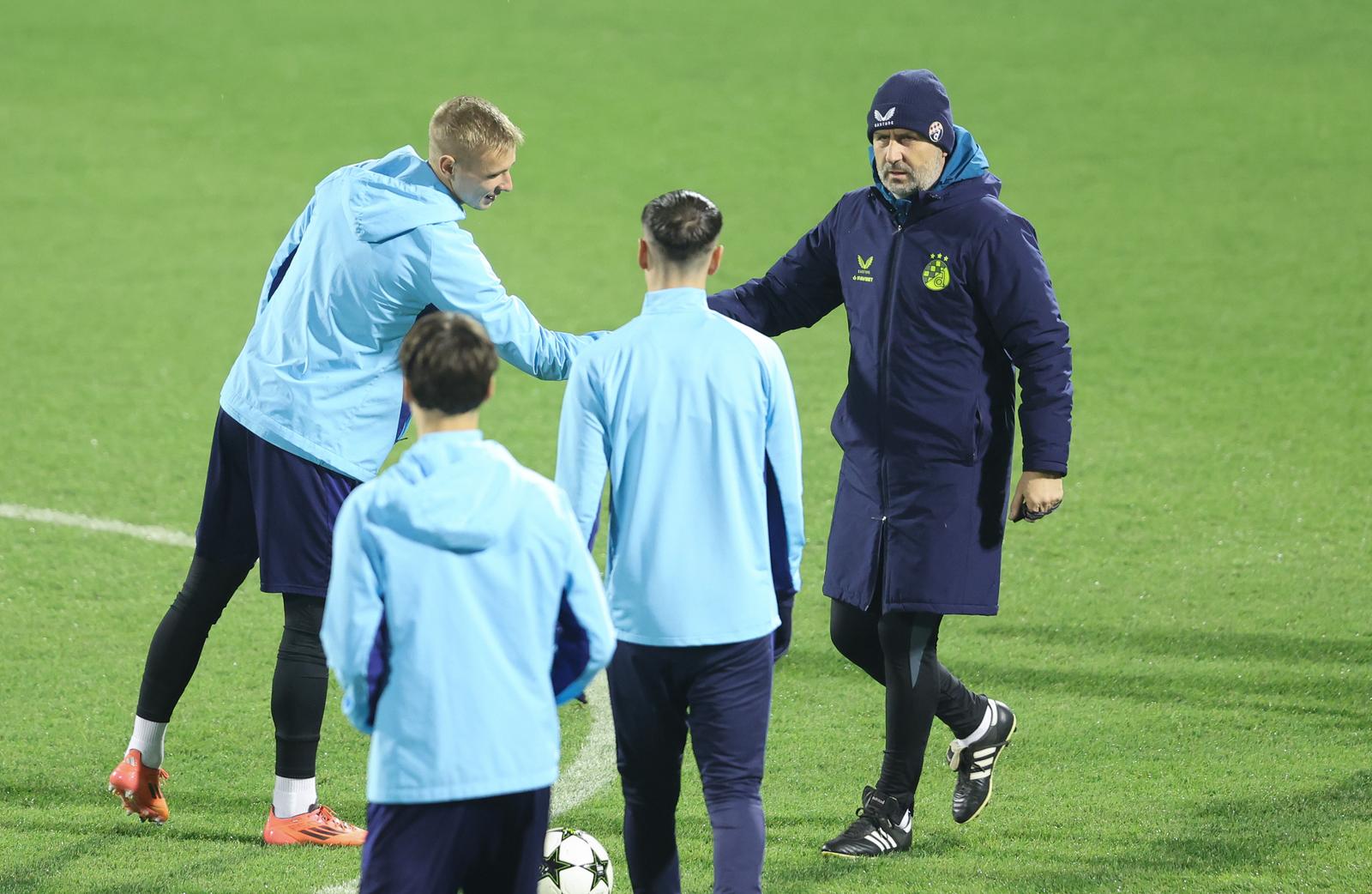 09.12.2024., Zagreb - Stadion Maksimir, Liga prvaka. Trening GNK Dinamo uoci utakmice 6. kola Lige prvaka izmedju GNK Dinamo - Celtic. Photo: Sanjin Strukic/PIXSELL