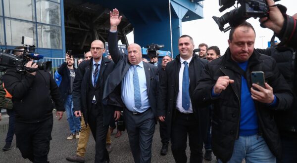 10.03.2024., Zagreb - Odlazak Velimira Zajeca sa stadiona. Photo: Matija Habljak/PIXSELL