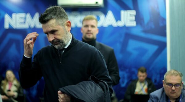 10.12.2024., stadion Maksimir, Zagreb - UEFA Liga prvaka, grupna faza, 6. kolo, GNK Dinamo - Celtic FC. Konferencija za medije GNK Dinamo nakon utakmice. Photo: Sanjin Strukic/PIXSELL