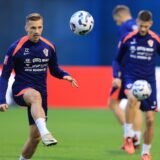 11.10.2024., stadion Maksimir, Zagreb - Trening hrvatske nogometne reprezentacije na Maksimiru uoci utakmice protiv Skotska. Photo: Marko Prpic/PIXSELL