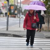 11.12.2024., Sibenik - Kisno prijepodne na gradskim ulicama. Photo: Hrvoje Jelavic/PIXSELL