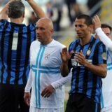 12.04.2016. Rijeka - Prijateljska humanitarna  utakmica HNK Rijeka veterani - Inter Forever na stadionu Rujevica.
Photo: Goran Kovacic/PIXSELL