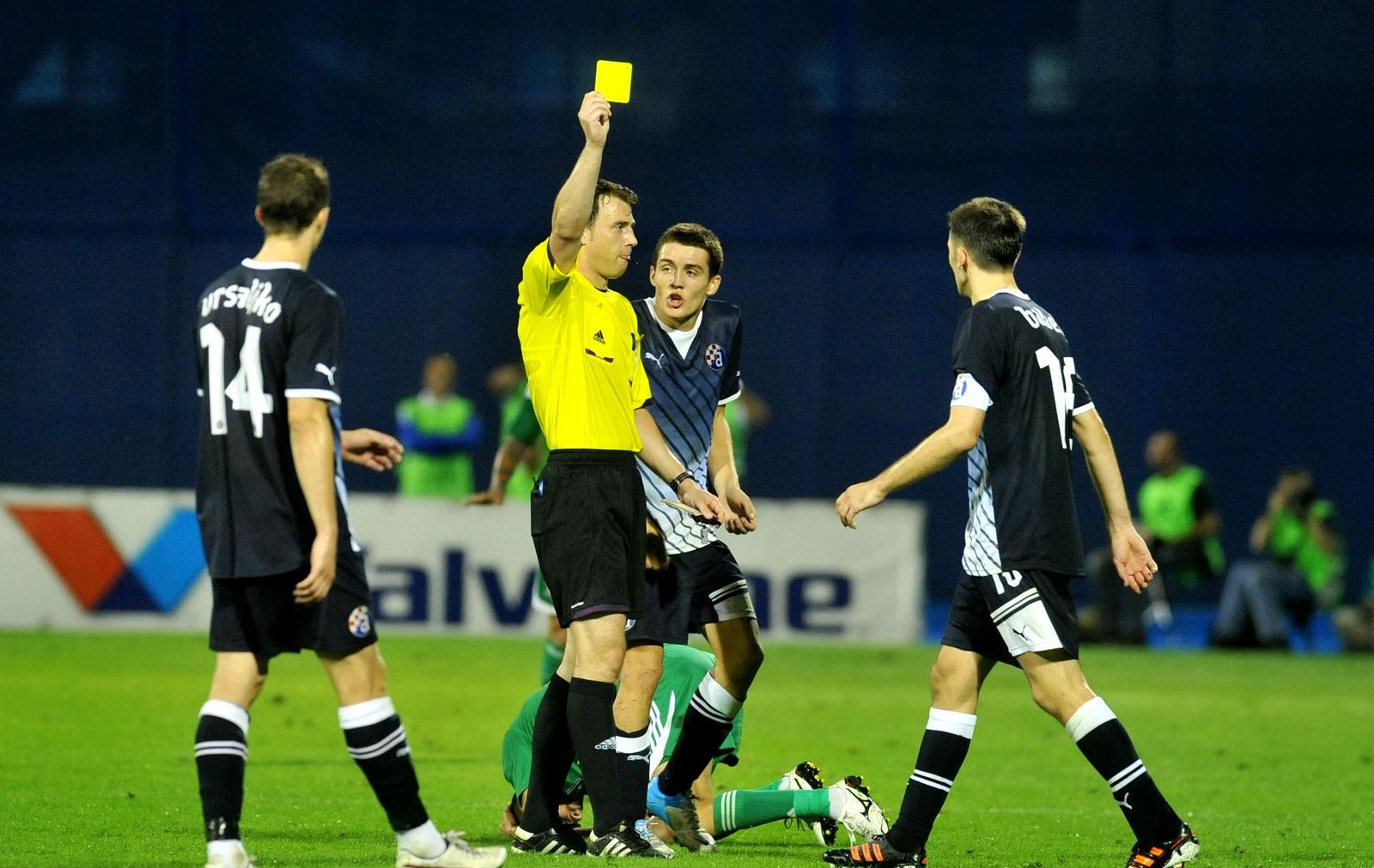 25.07.2012., Stadion Maksimir, Zagreb - Uzvratna utakmica 2. pretkola Lige prvaka, GNK Dinamo - PFC Ludogorec Razgrad. Sudac Felix Zwayer. r"nPhoto: Marko Lukunic/PIXSELL