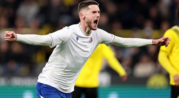 15.03.2023., stadion Signal Iduna Park, Dortmund, Njemacka - UEFA Liga prvaka mladih, cetvrtfinale, Borussia Dortmund - HNK Hajduk. Photo: Goran Stanzl/PIXSELL