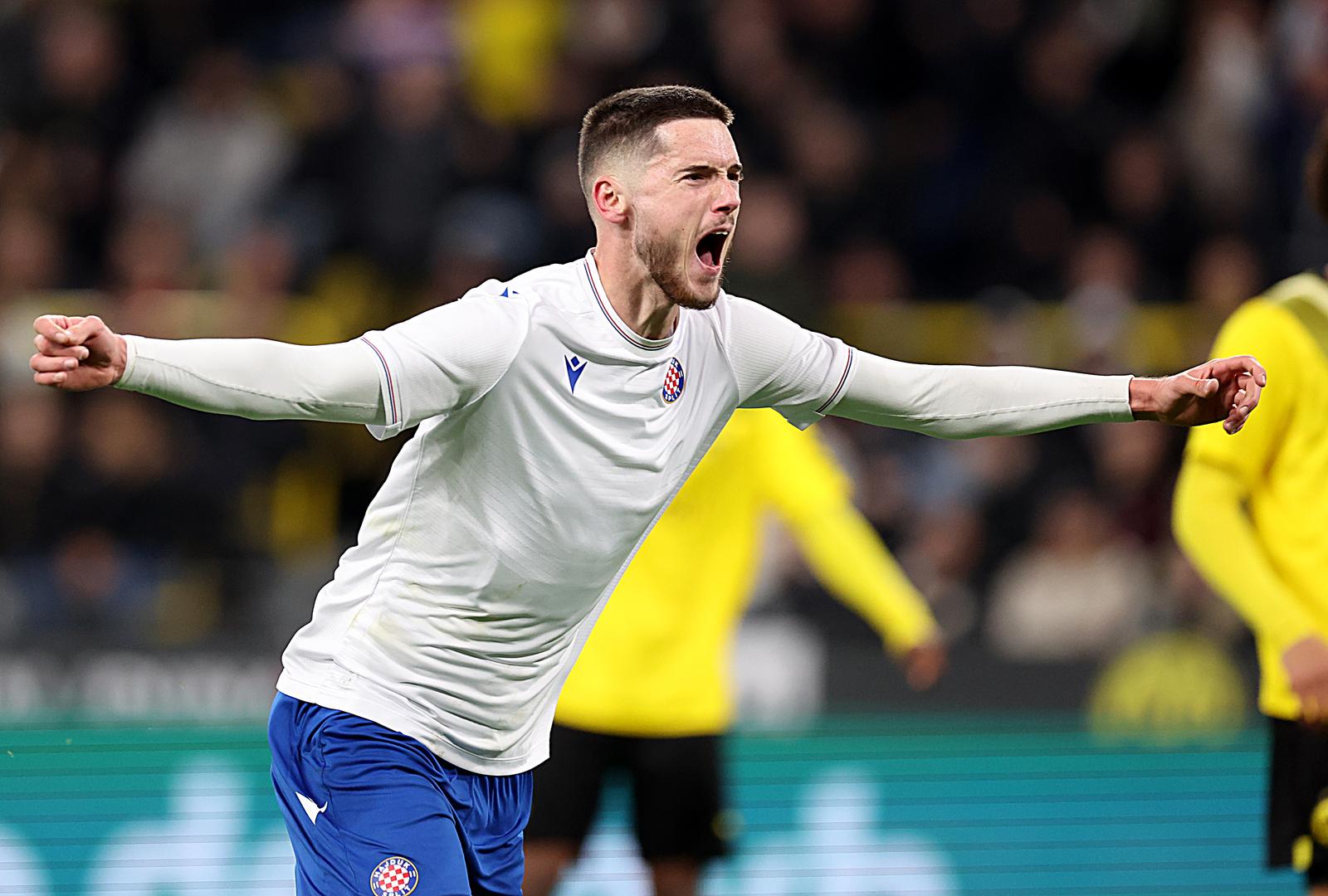 15.03.2023., stadion Signal Iduna Park, Dortmund, Njemacka - UEFA Liga prvaka mladih, cetvrtfinale, Borussia Dortmund - HNK Hajduk. Photo: Goran Stanzl/PIXSELL