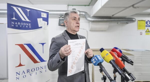 16.12.2024.,  Zagreb - Proces tiska listica za predsjednicke izbore 2024. godine u tiskari Narodnih novina. Photo: Igor Soban/PIXSELL