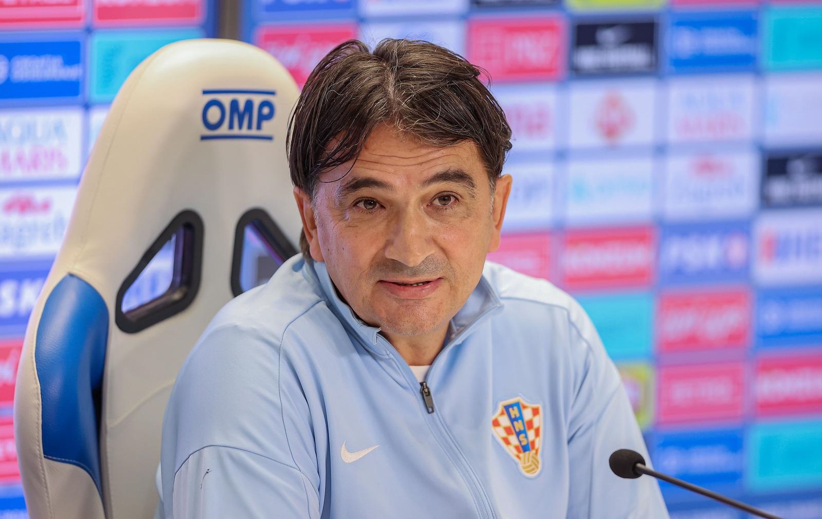 17.11.2024., Split- Poljud, konferencija za medije hrvatske nogometne reprezentacije pred utakmicu Lige nacija Hrvatska - Portugal. Zlatko Dalic, Luka Modric Photo: Ivana Ivanovic/PIXSELL