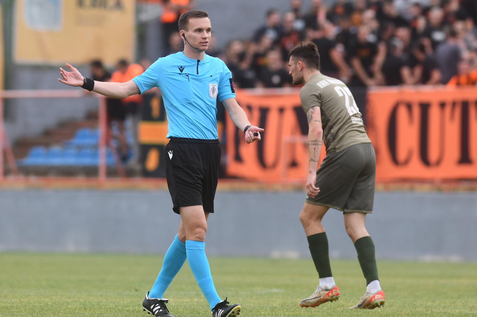 19.05.2024., Sibenik - Prva Hrvatska nogmetna liga, 31.kolo, HNK Sibenik - HNK Vukovar. Toni Dadic. Photo: Hrvoje Jelavic/PIXSELL