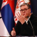 19.11.2024, Beograd - Predsjednik Republike Srbije Aleksandar Vucic obratio se gradjanima u Palati Srbija. Photo: F.S./ATAImages/PIXSELL