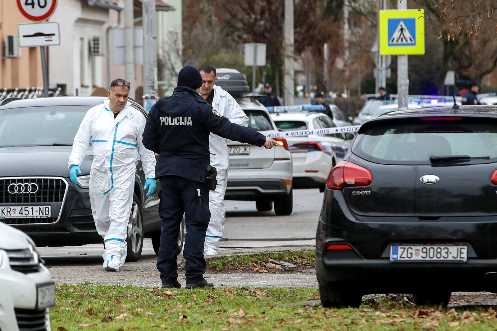 20.12.2024.Zagreb - U OS Precko zasad nepoznati napadac nozem je ozlijedio jednu uciteljicu, a ozljede su zadobili i ucenici. Photo: Zeljko Lukunic/PIXSELL