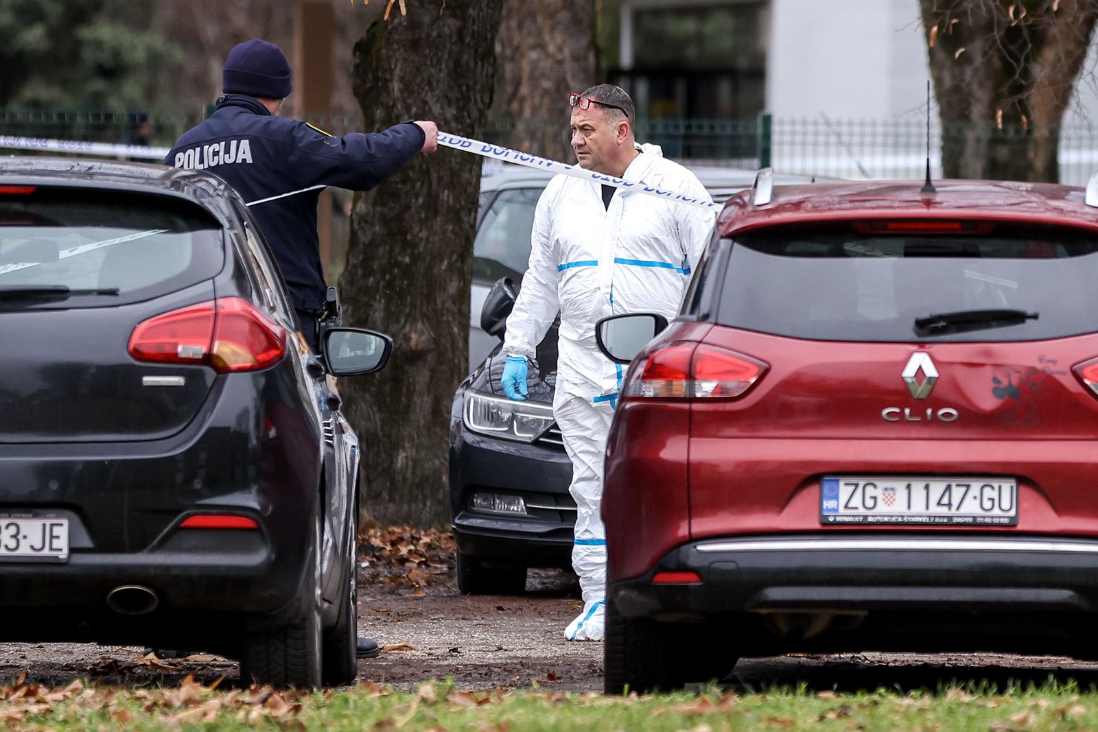 20.12.2024.Zagreb - U OS Precko zasad nepoznati napadac nozem je ozlijedio jednu uciteljicu, a ozljede su zadobili i ucenici. Photo: Matija Habljak/PIXSELL