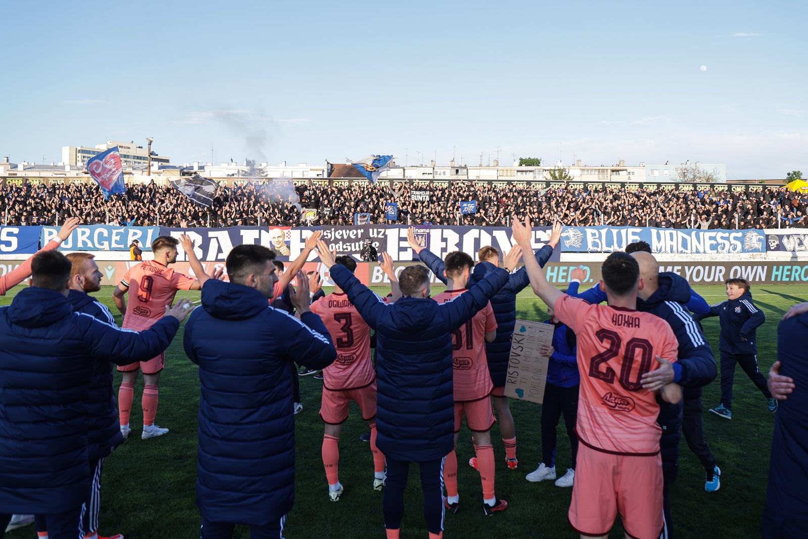 21.04.2024., stadion u Kranjcevicevoj ulici, Zagreb - SuperSport HNL, 31. kolo, NK Lokomotiva - GNK Dinamo.  Photo: Luka stanzl/PIXSELL