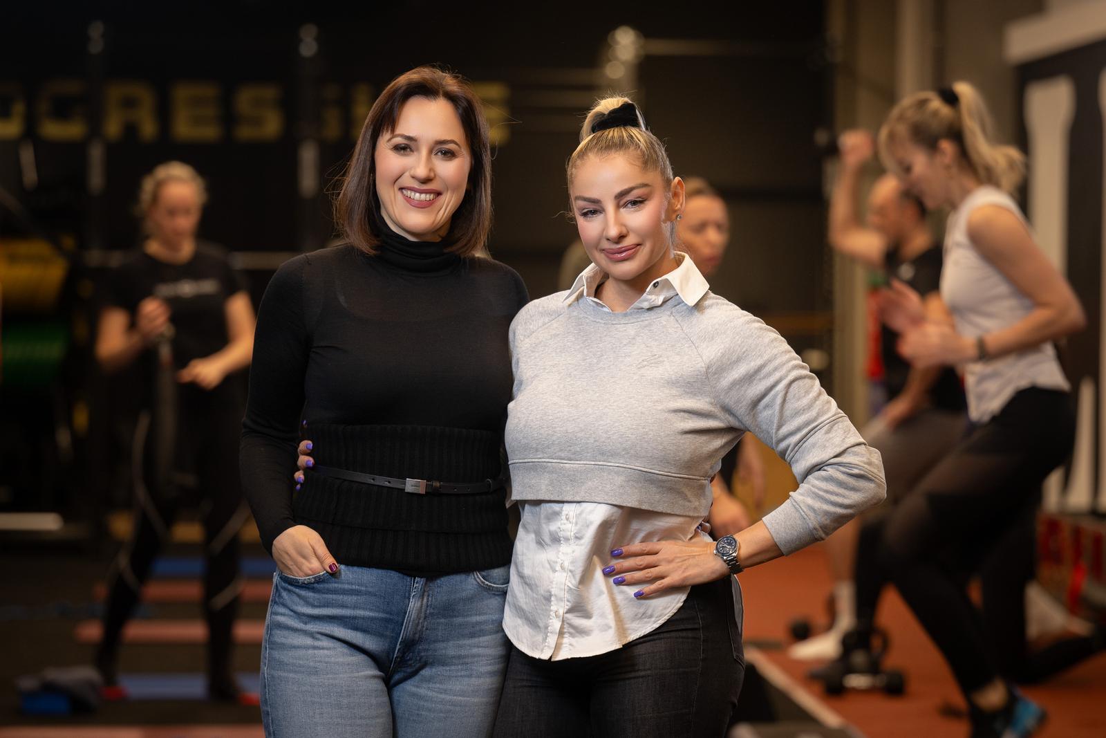 22.11.2024., Zagreb - Magistra nutricionizma Sandra Krstev Barac i kondicijska trenerica Mirela Anic u Body&Mind centru. Photo: Davor Puklavec/PIXSELL