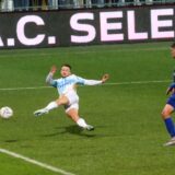 22.12.2024., Rijeka - Stadion Rujevica, SuperSport HNL 24/25, 18. kolo, HNK Rijeka - NK Slaven Belupo. Gol Marca Pasalica Photo: Goran Kovacic/PIXSELL