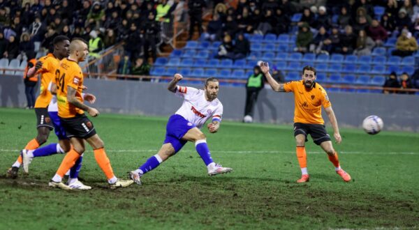 22.12.2024., Sibenik - Stadion Subicevac - SuperSport HNL, 18. kolo, HNK Sibenik - HNK Hajduk Photo: Sime Zelic/PIXSELL