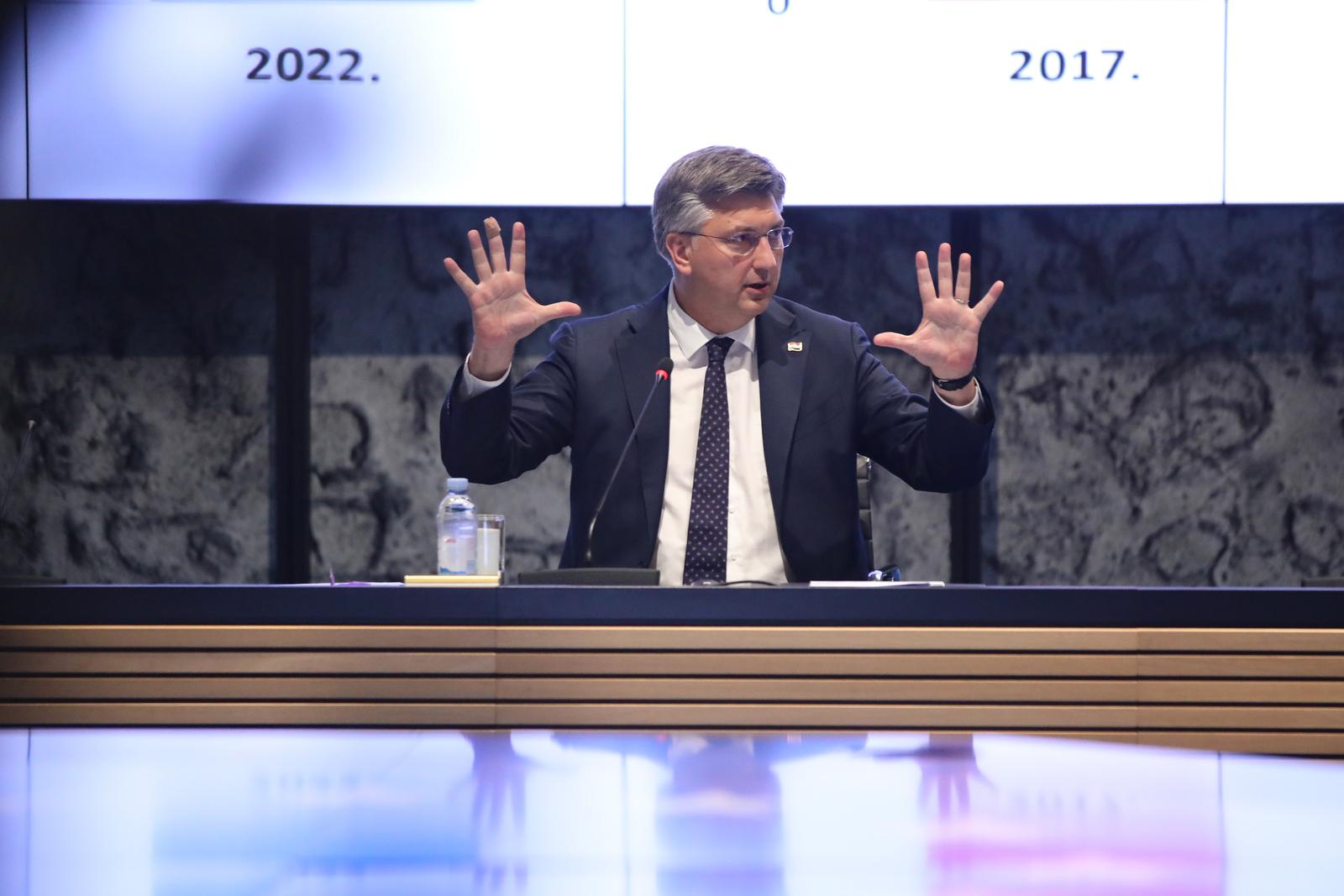 Andrej Plenković predstavlja poreznu refromu