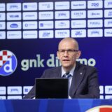 24.05.2024., Zagreb - Potpredsjednik Dinama Dubravko Skender na konferenciji za medije na stadionu Maksimir nakon sjednice Izvrsnog odbora. Photo: Luka Stanzl/PIXSELL