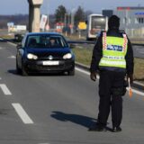 26.01.2021., Osijek, Klisa - Kod mjesta Klisa na cesti prema Vukovaru dogodila se teska prometna nesreca sa smrtno strdalom osobom. Policija je zatvorila cestu iz oba smjera. rPhoto: Davor Javorovic/PIXSELL