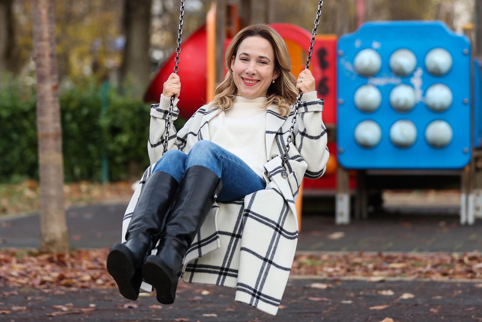 26.11.2024., Park Stara Tresnjevka, Zagreb - Marija Selak Raspudic. Photo: Goran Stanzl/PIXSELL