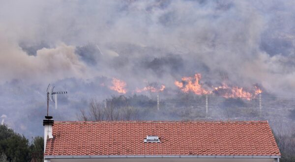 26.12.2024.,Zrnovnica-Pozariste u Zrnovnici. Photo: Ivo Cagalj/PIXSELL