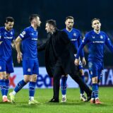 27.11.2024., stadion Maksimir, zagreb - UEFA Liga prvaka, grupna faza, 5. kolo, GNK Dinamo - Borussia Dortmund. Nenad Bjelica, Sandro Kulenovic, Arber Xoxha, Marko Rog, Marko Pjaca. Photo: Marko Lukunic/PIXSELL