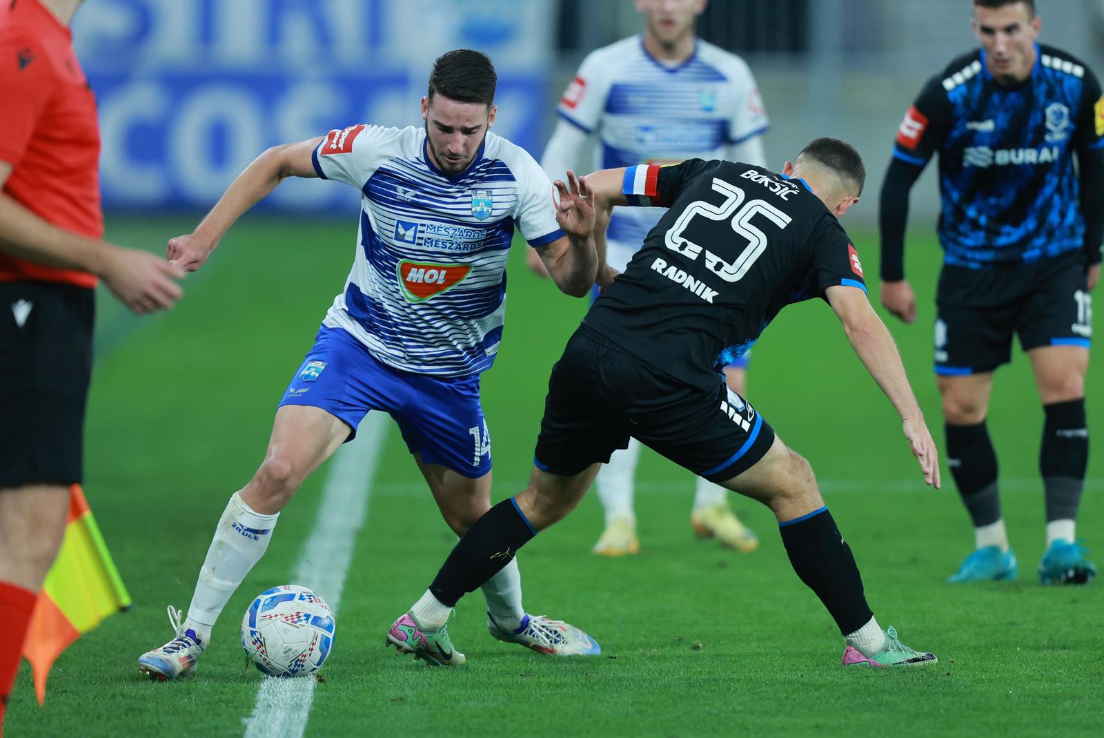 29.09.2024., stadion Opus Arena, Osijek - SuperSport HNL, 08. kolo, NK Osijek - NK Varazdin Photo: Davor Javorovic/PIXSELL