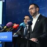 29.11.24., Zagreb - Gradonacelnik Grada Zagreba sa svojim suradnicima na konferenciji za medije predstavio je projekt izgradnje novog stadiona u Kranjcevicevoj ulici. Photo: Davorin Visnjic/PIXSELL