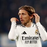 Soccer Football - Champions League - Atalanta v Real Madrid - Gewiss Stadium, Bergamo, Italy - December 10, 2024 Real Madrid's Luka Modric REUTERS/Guglielmo Mangiapane Photo: GUGLIELMO MANGIAPANE/REUTERS