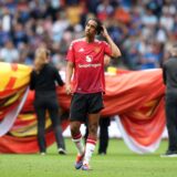 Soccer Football - Pre Season Friendly - Rangers v Manchester United - Murrayfield Stadium, Edinburgh, Scotland, Britain - July 20, 2024 Manchester United's Leny Yoro before the match Action Images via Reuters/Ed Sykes Photo: Ed Sykes/REUTERS