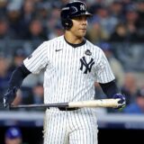 Oct 28, 2024; New York, New York, USA; New York Yankees outfielder Juan Soto (22) walks during the sixth inning against the Los Angeles Dodgers in game three of the 2024 MLB World Series at Yankee Stadium. Mandatory Credit: Brad Penner-Imagn Images Photo: Brad Penner/REUTERS